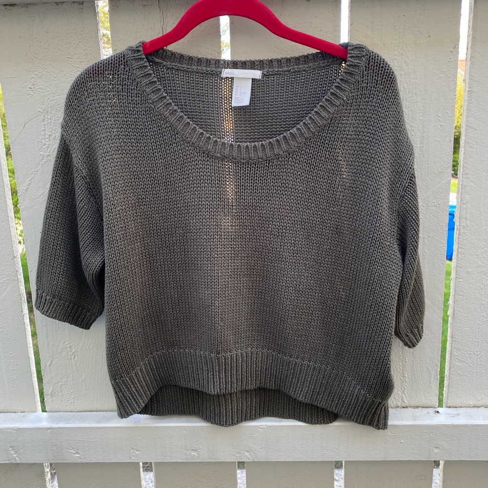 H&M Cropped Sweater